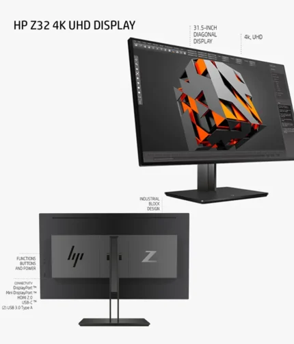 معرفی مانیتور HP Z Display Z32 31.5 inch 4K UHD