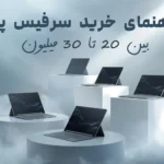 راهنمای خرید سرفیس پرو بین 20 تا 30 میلیون