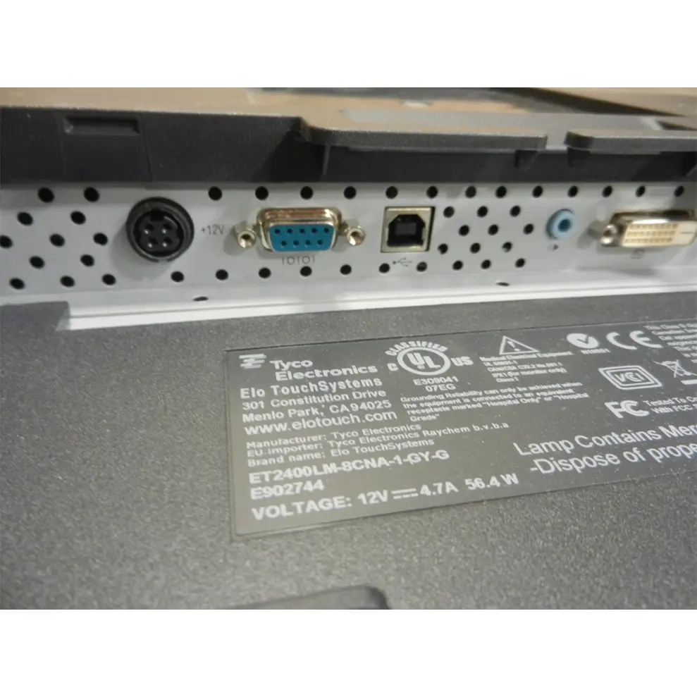 monitor 24inch touch elo with speaker 3